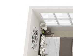 2 bedroom floor plan | Summerwind Apartment Homes Pearland TX