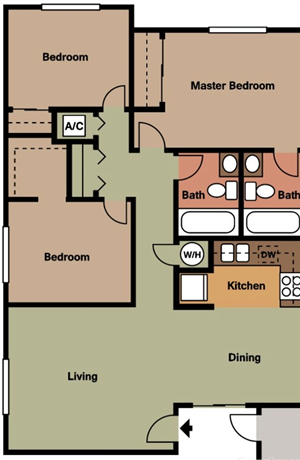 Three bedroom apartments in Temecula CA