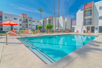 our apartments have a swimming pool at our apartments in palm springs
