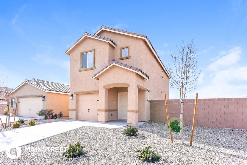 a house with a driveway in front of it