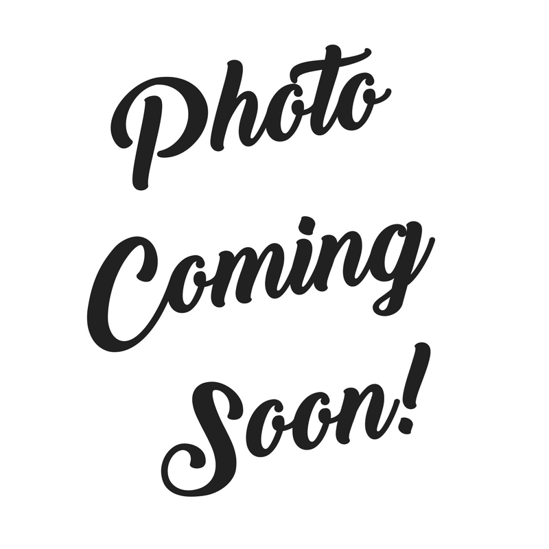 A black and white image with the words "Photo Coming Soon!" written in a stylized font.