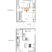 2 Bedroom Townhome