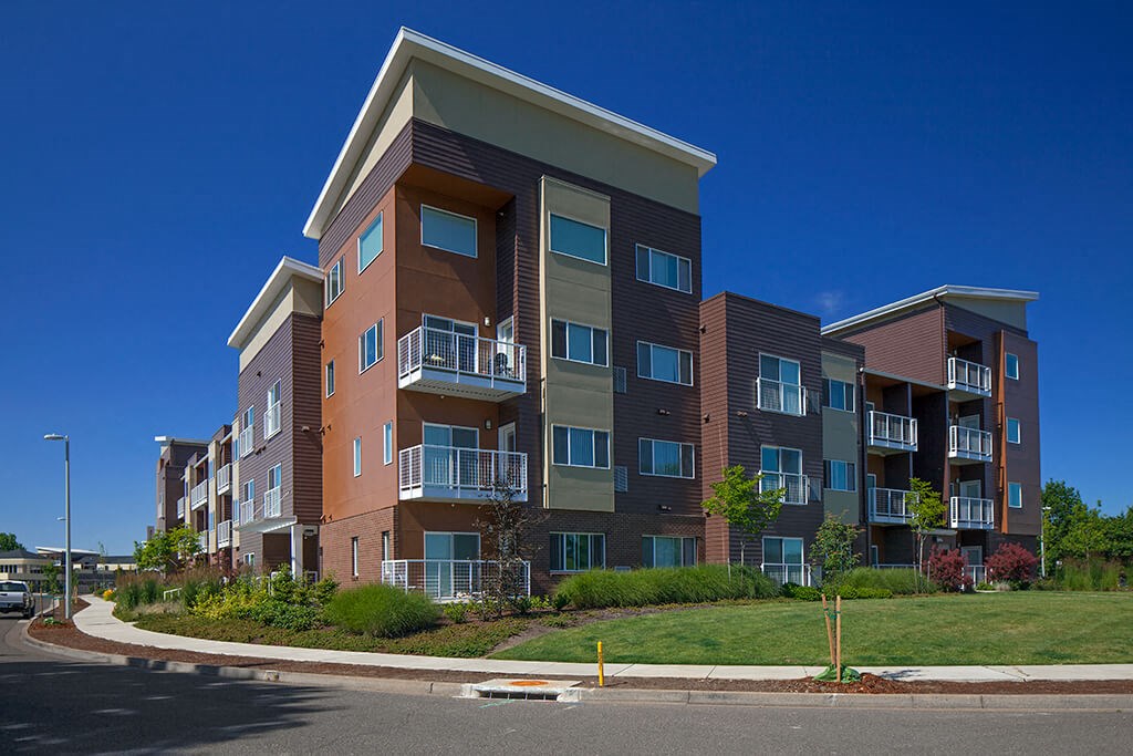 Elegant Exterior View at Riverwalk, Eugene, OR
