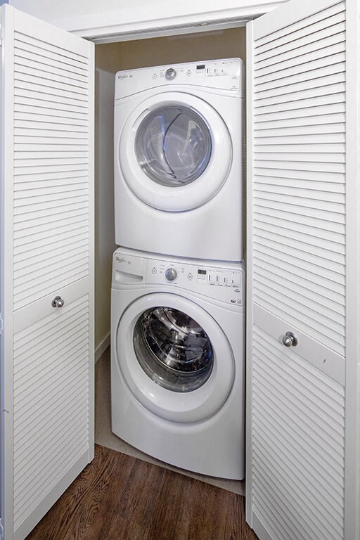 Full-Sized Washer And Dryer at Riverwalk, Eugene, Oregon