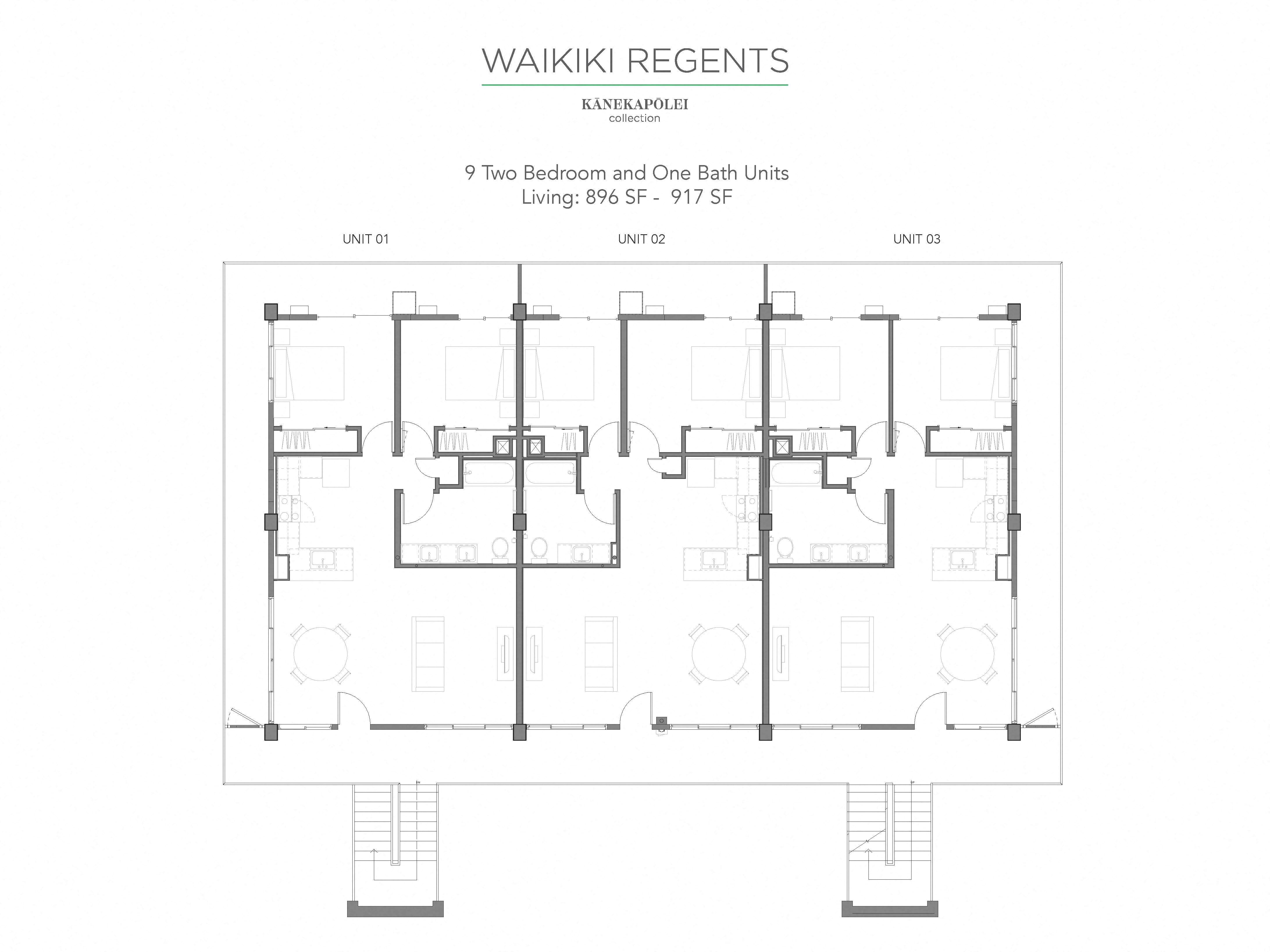 Kanekapolei Collection Regents Floor plans