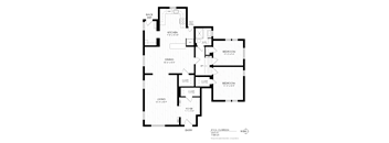 2 bedroom floorplan