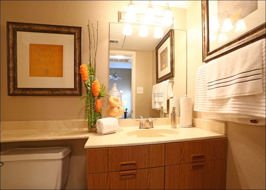 a bathroom with a sink and a toilet and a mirror