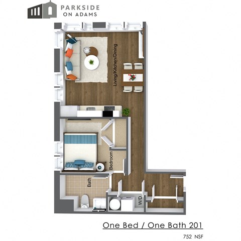 4236 Washington Street Studio-2 Beds Apartment for Rent - Photo Gallery 15