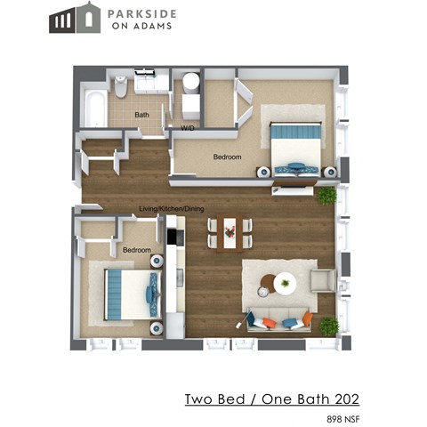 4236 Washington Street Studio-2 Beds Apartment for Rent - Photo Gallery 16