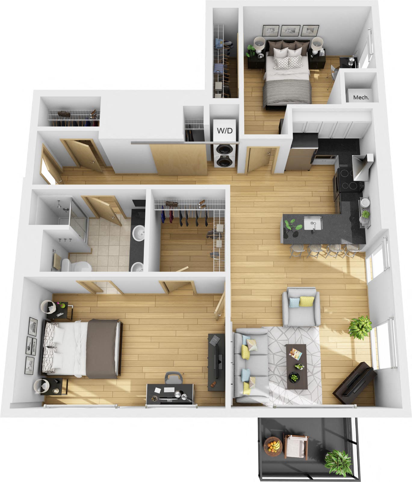Harriet Unit U  at Lyndy Apartments, Minnesota, 55408