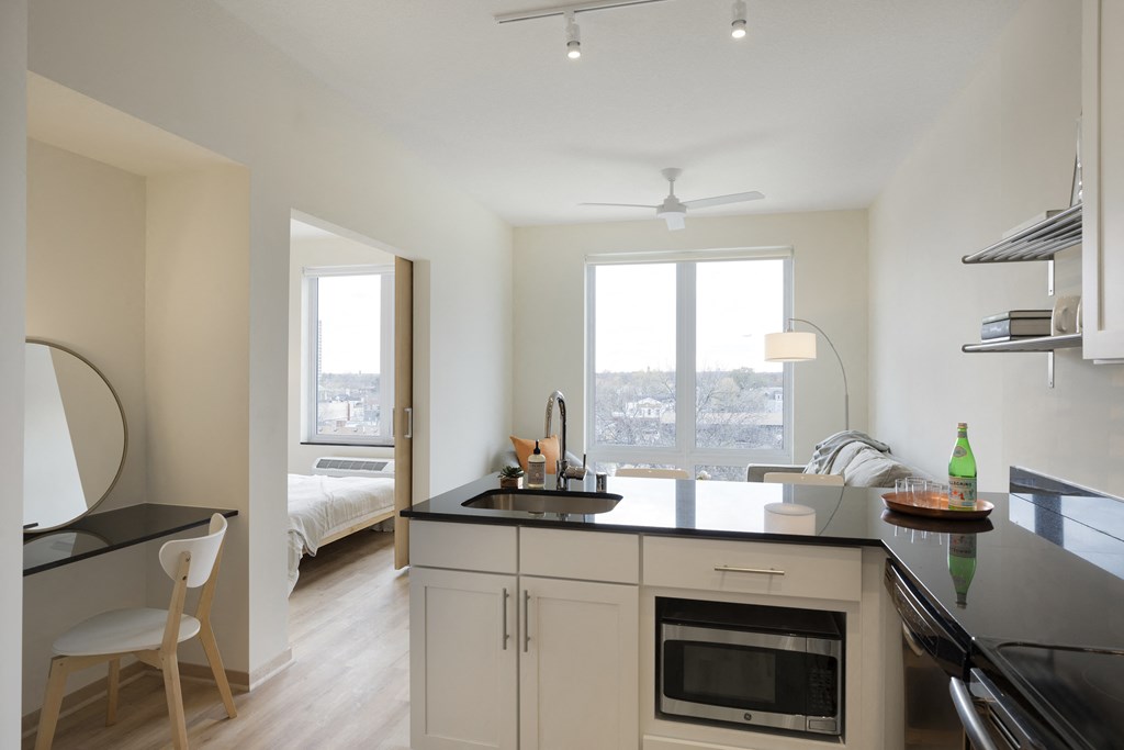 Kitchen Kitchen at Lyndy Apartments, Minneapolis, MN, 55408