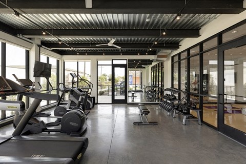 Fitness Center at Lyndy Apartments, Minneapolis, MN