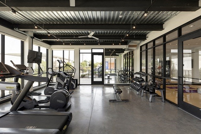 Fitness Center Fitness Center at Lyndy Apartments, Minneapolis, MN