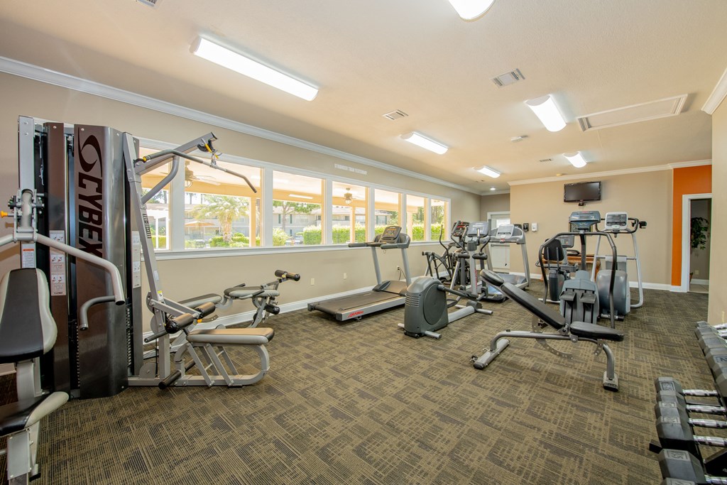 the gym at the preserve apartments falls oh