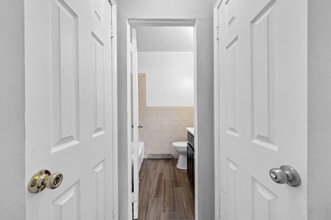 a small bathroom with a toilet and a sink