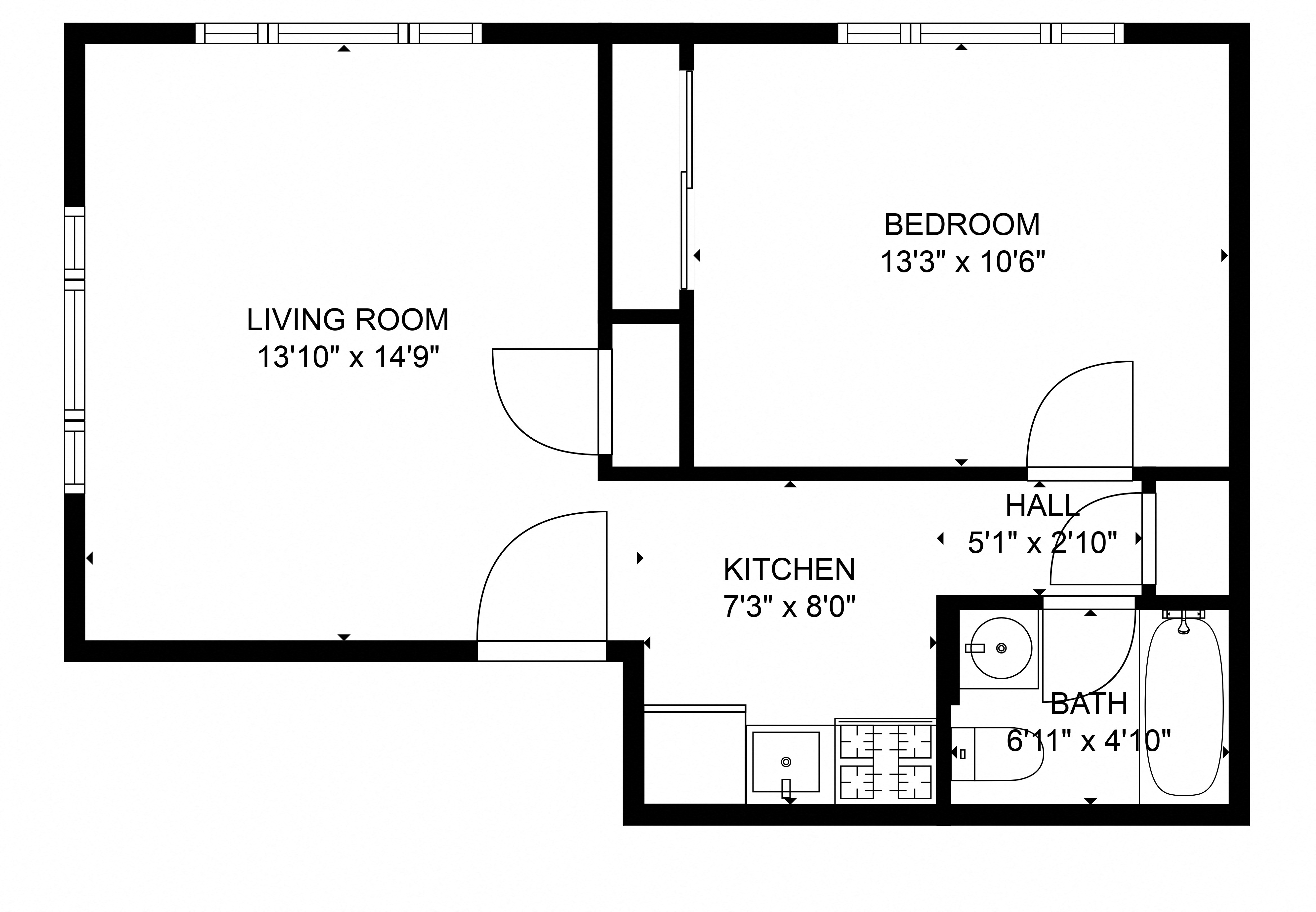 7101 N 15th Street Studio-1 Bed Apartment for Rent - Photo Gallery 19