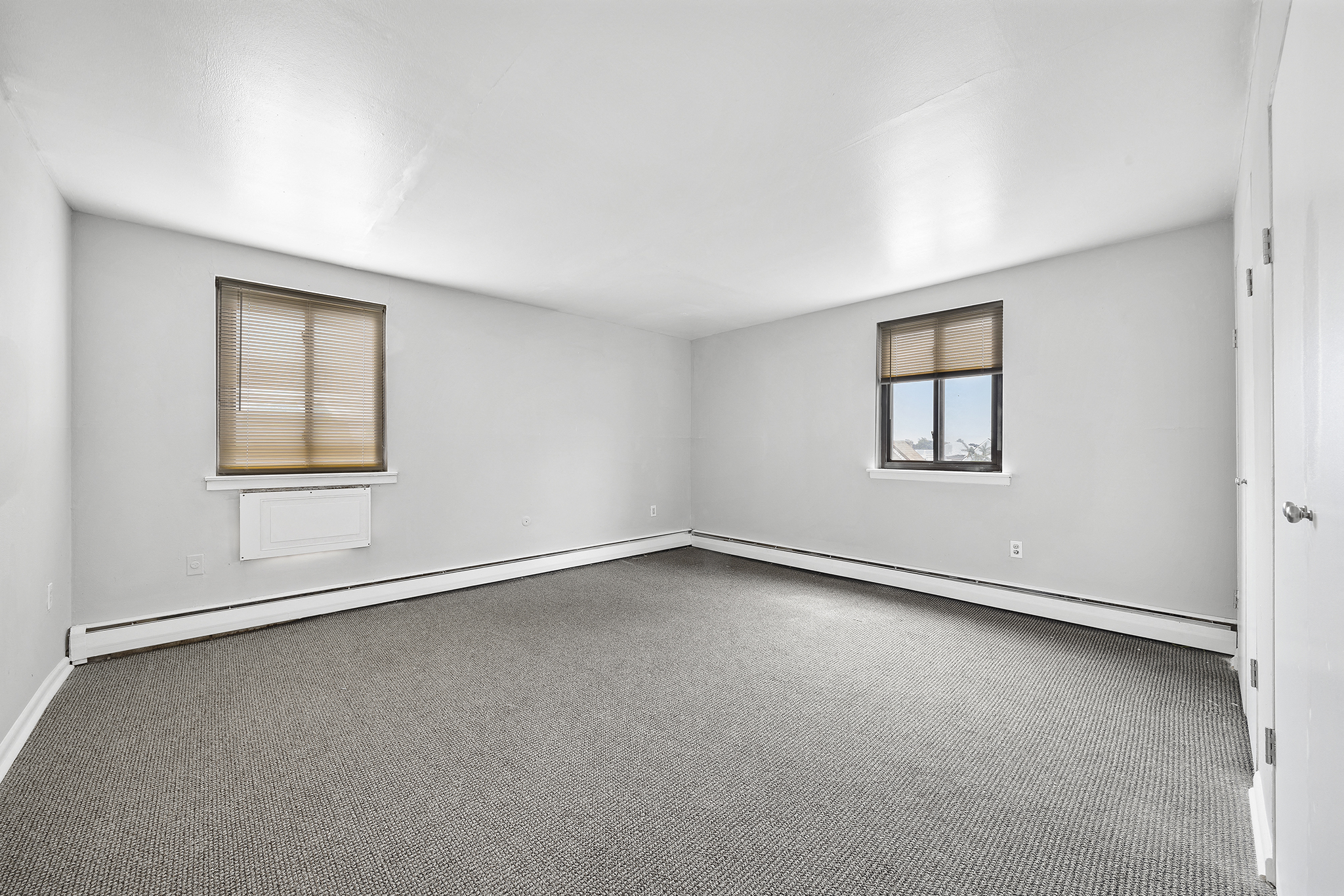 the living room is clean and ready to use