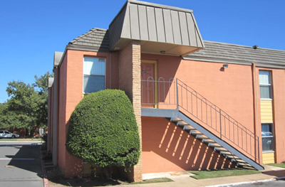 Exterior image of a brick building