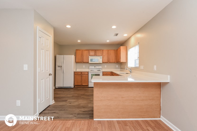 the kitchen is clean and ready for us to use