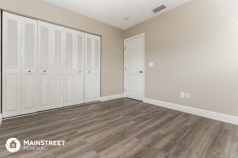 the spacious closet in the master bedroom of this 2500 sq ft home