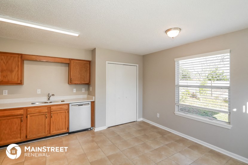 the kitchen is clean and ready for us to use