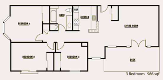 3 Bedroom