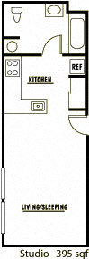 Studio B - 40% AMI