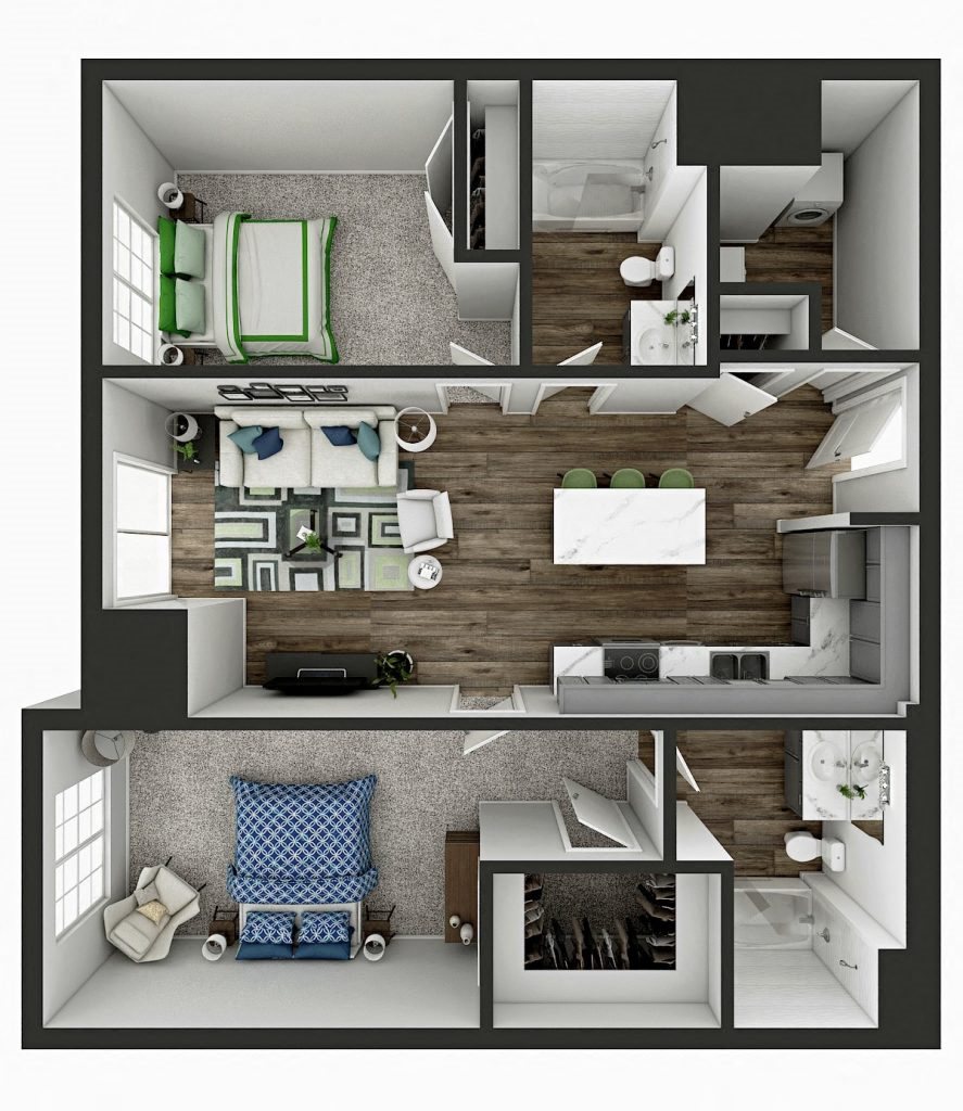 2 Bedrooms Sienna