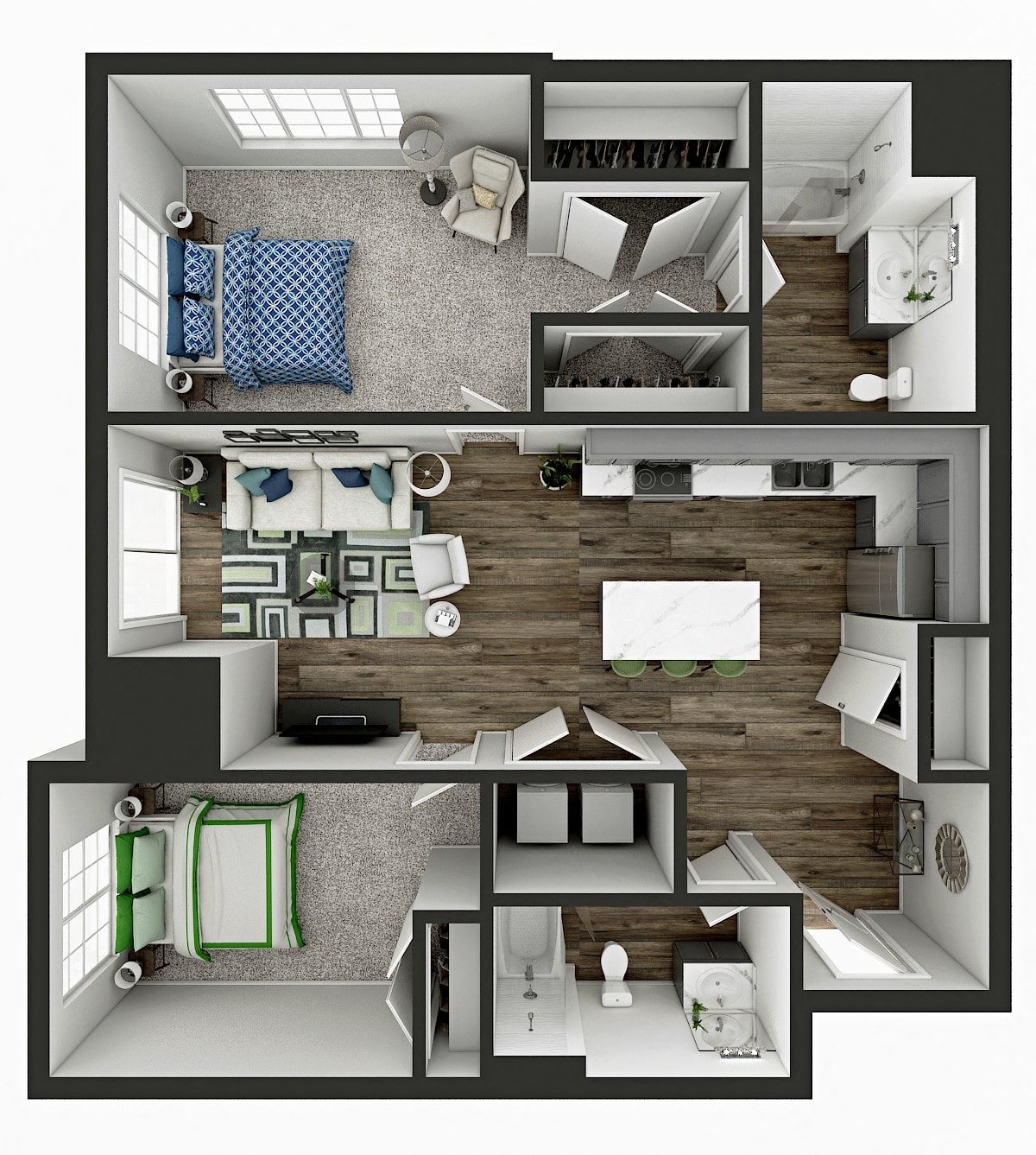 2 Bedrooms Accolade