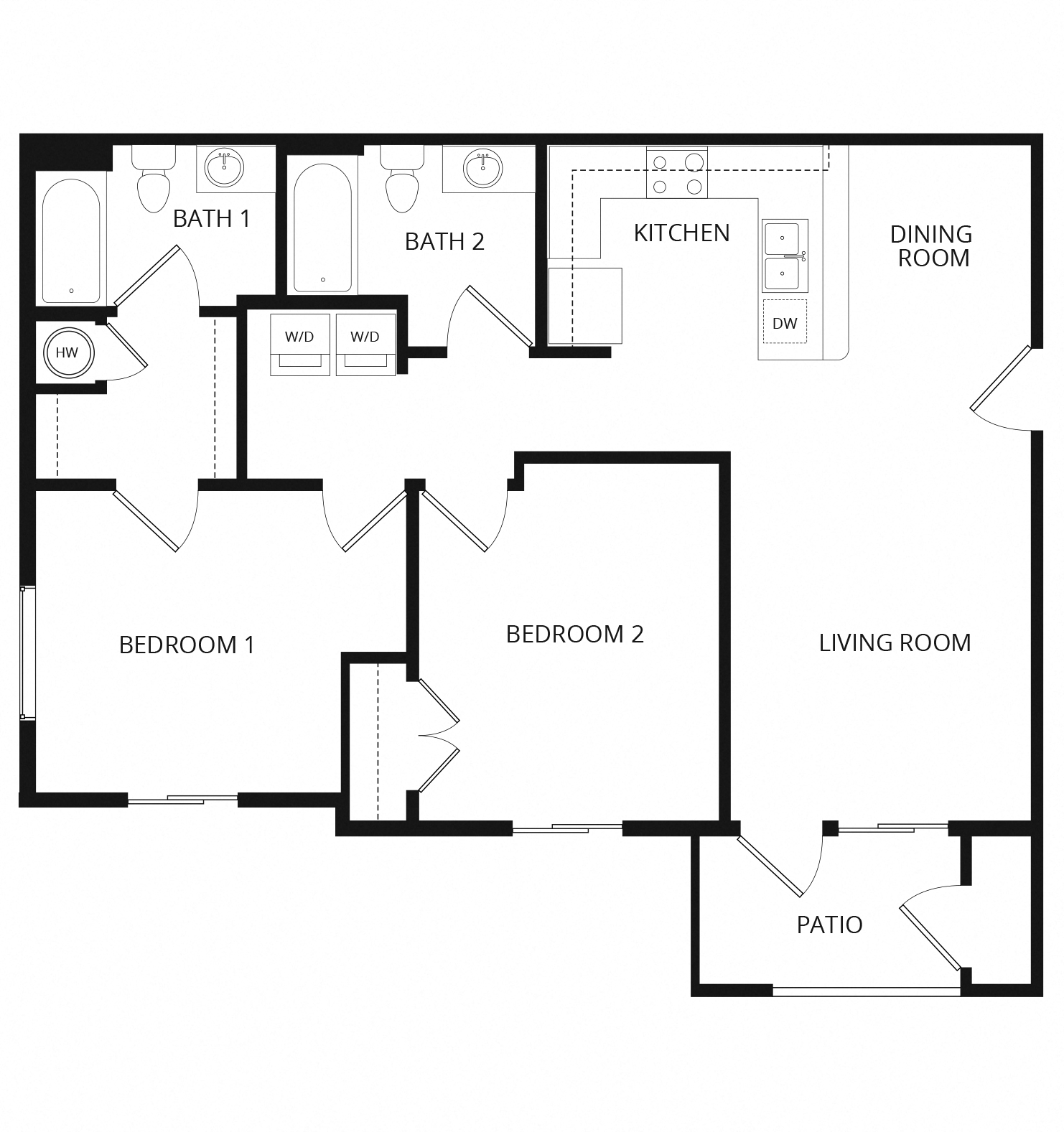 100 Ward Strasse Studio-2 Beds Apartment, Washington for Rent - Photo Gallery 21