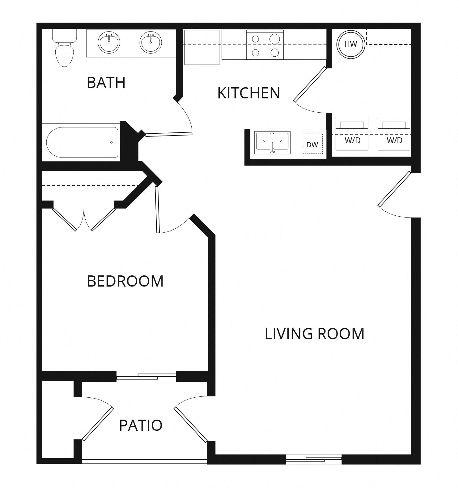 100 Ward Strasse Studio-2 Beds Apartment, Washington for Rent - Photo Gallery 18