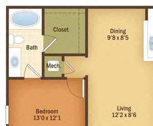 The Mahogany Floor Plan The Mahogany Floor Plan at City North, Round Rock, Texas