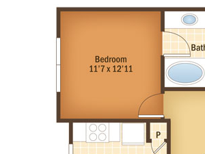 The Cottonwood Floor plan The Cottonwood Floor plan at City North, Round Rock, 78665