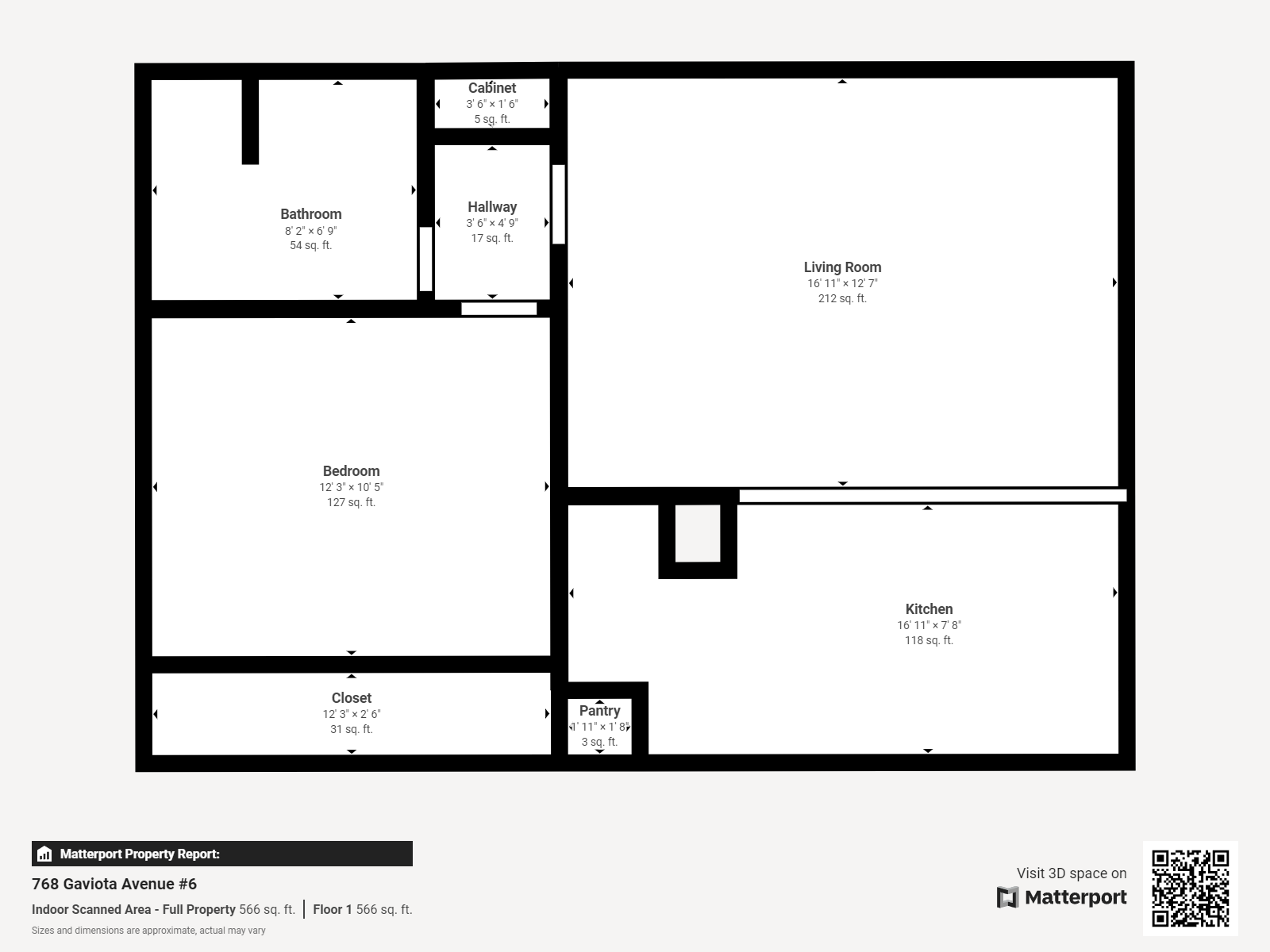 1 Bed 1 Bath