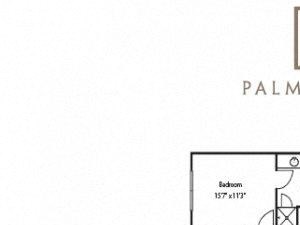 Atlanta Floor Plan Atlanta Floor Plan at Palm Valley Apartments, Round Rock, TX