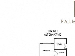 Torino Floor Plan Torino Floor Plan at Palm Valley Apartments, Texas