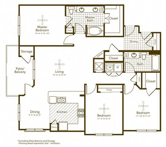 Chapotillo II Floor Plan Chapotillo II Floor Plan at Soho Parkway, McKinney, Texas