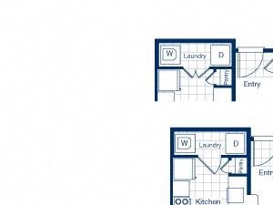 Floor plan Floor plan at Falls at Eagle Creek, Humble, TX 77396