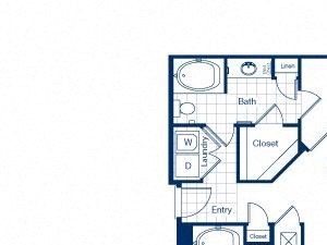 Floor plan Floor plan at Falls at Eagle Creek, Humble