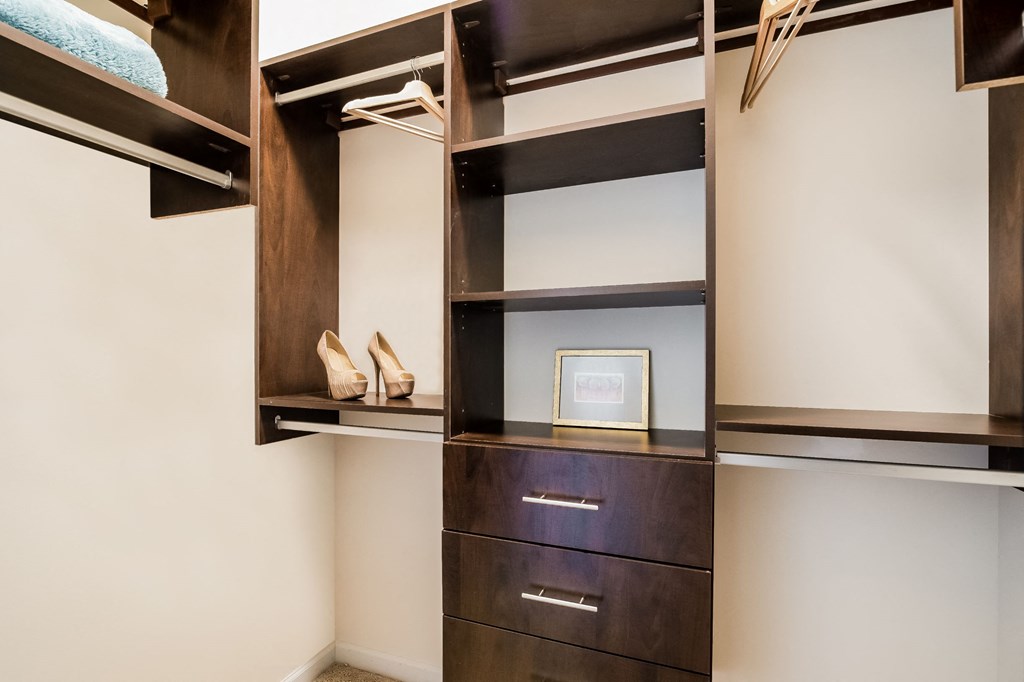 Large Closets at Alexander Village in Charlotte