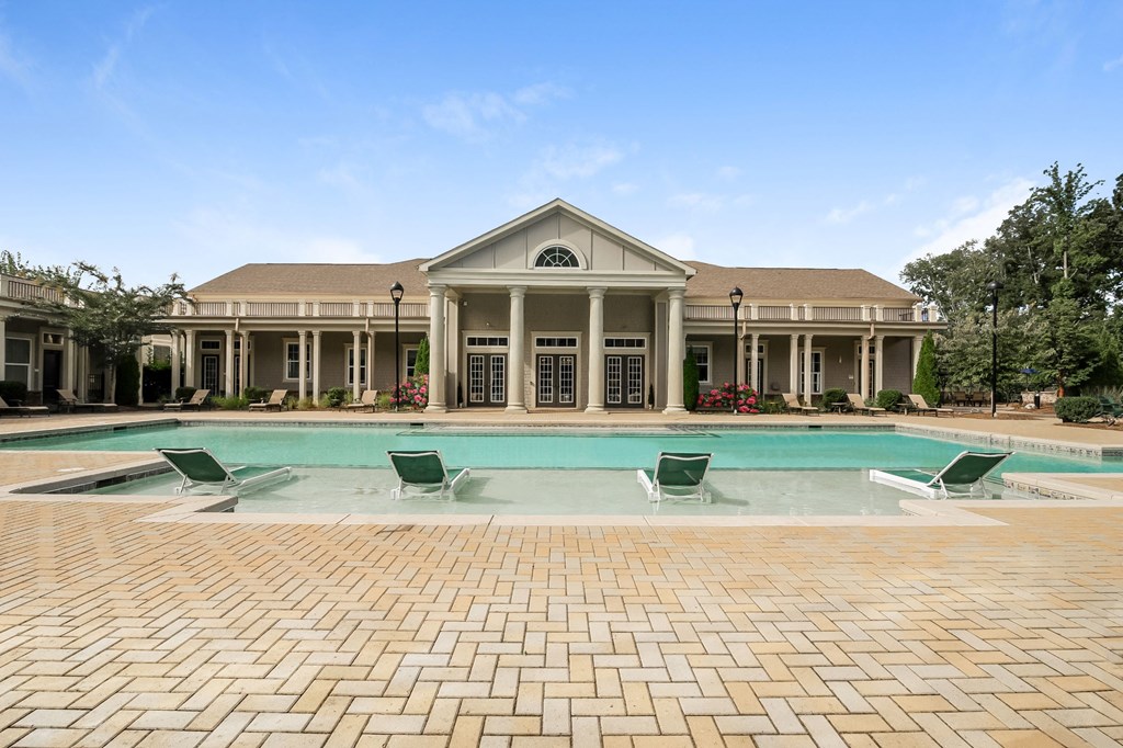 Swimming Pool And Sundeck at Alexander Village, North Carolina, 28262