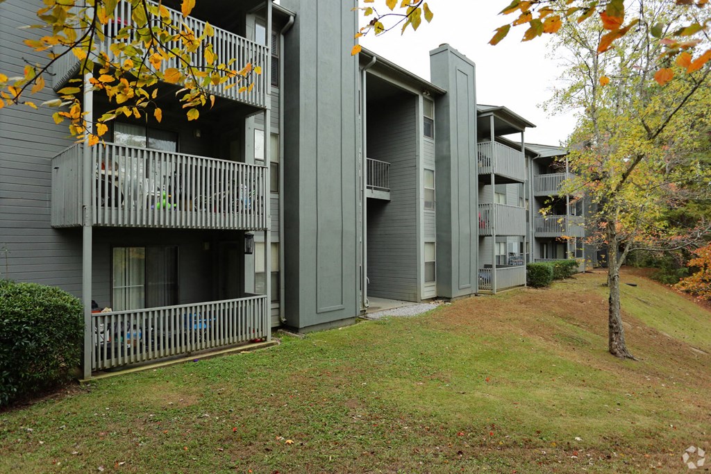 the building where the apartment is located