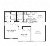 Two Bedroom/Two Bath