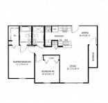 Two Bedroom/Two Bath Large