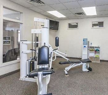 Two Level Fitness Center at Centerpointe Apartments, Canandaigua, NY