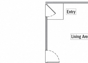 2 bedroom floor plan l Las Casitas Apartments in Hisperia Ca