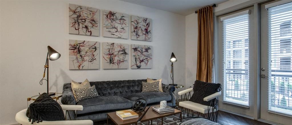 Living Room With Window at Paxton Cool Springs, Tennessee, 37067