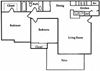2 Bedroom 1 Bath