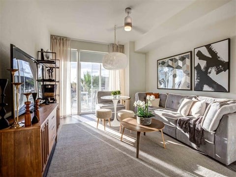 Modern Living Room at Circa Central Avenue, Arizona, 85004