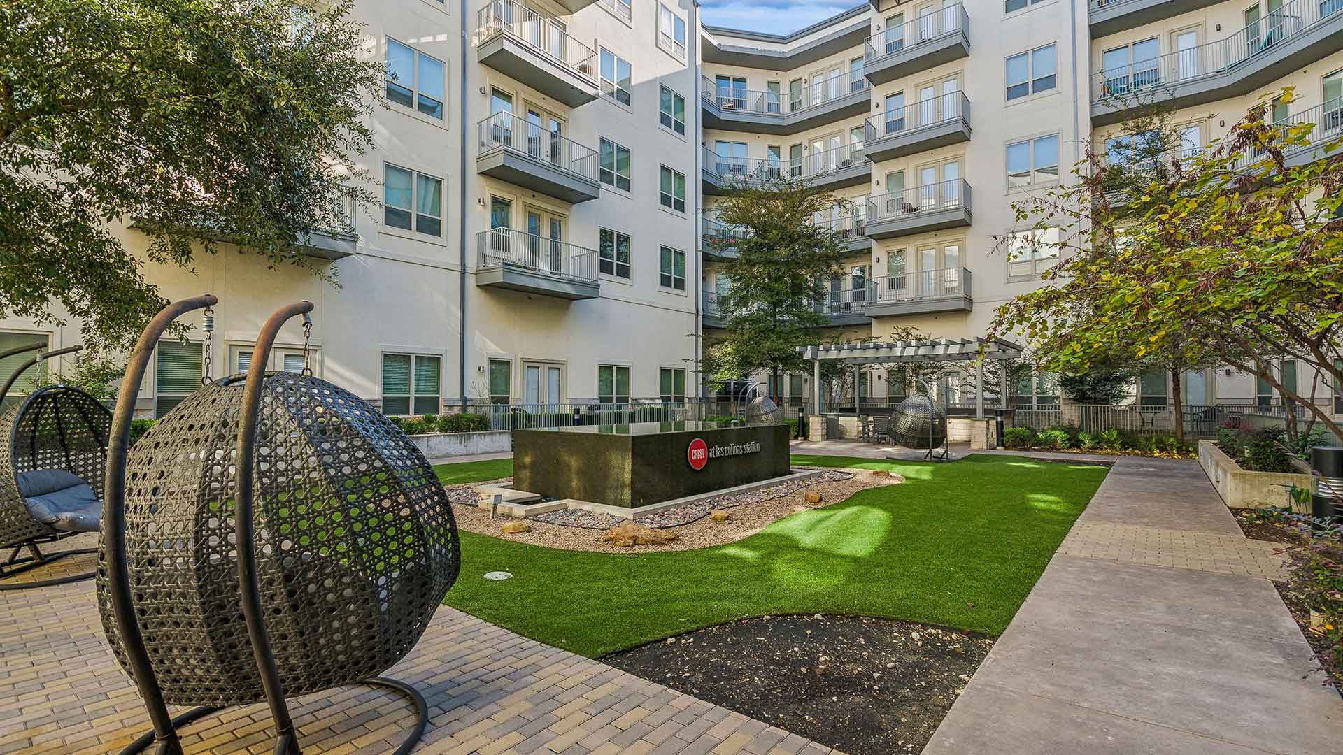 Image showcasing Crest At Las Colinas Station Apartments, 871 Lake Carolyn Pkwy, Irving ...